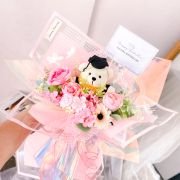 Gradution Luxe Bouquet – Artificial Flowers (Medium Size)