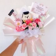 Gradution Classic Bouquet – Artificial Flowers (Medium Size)